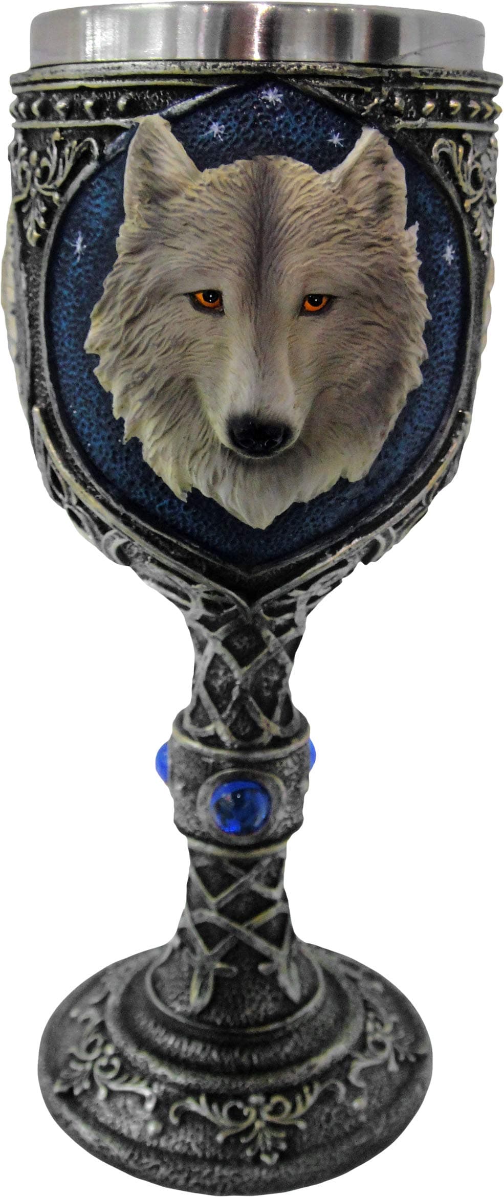 Lone Wolf Goblet 19.5cm, Blue
