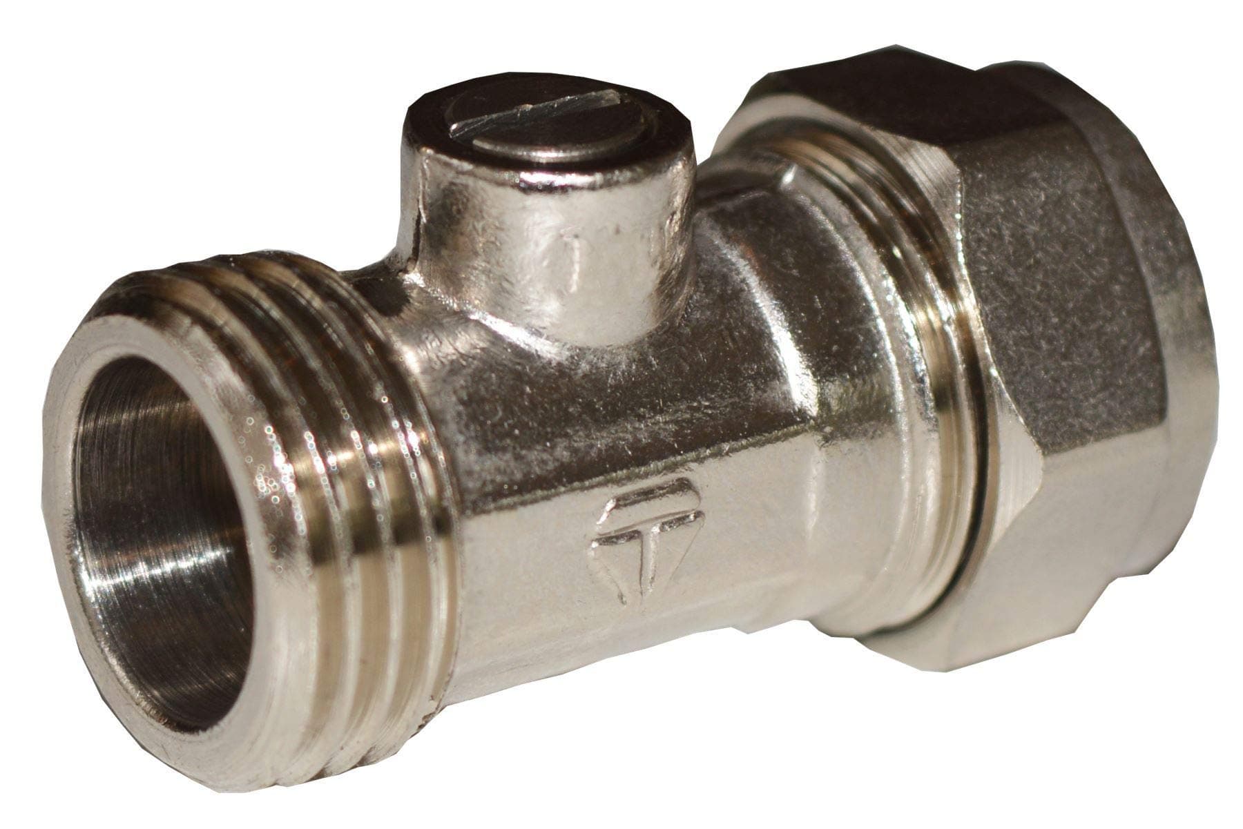 15mm Flat Faced Isolation Service Valve - Pack of 5