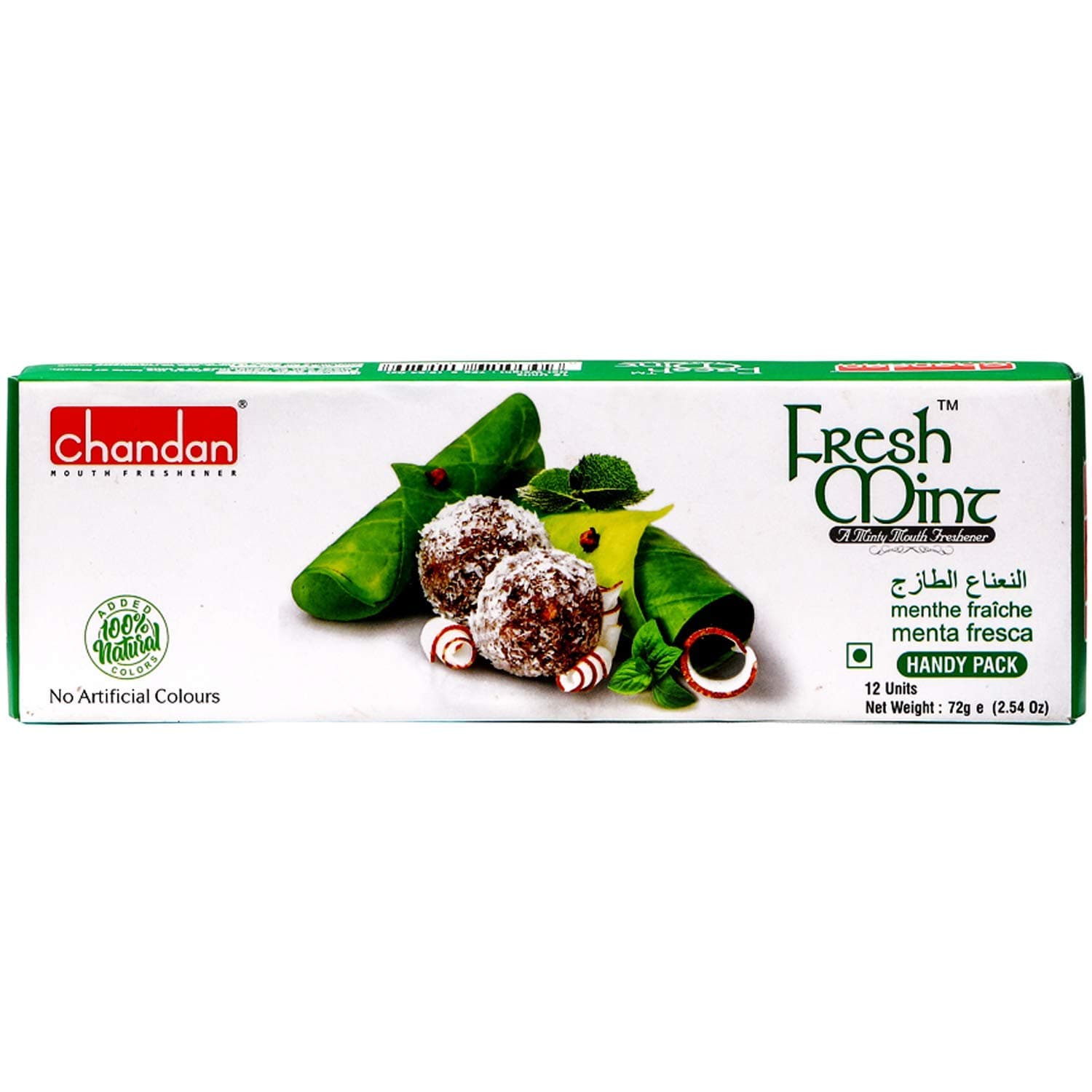 Fresh Mint Paan, 2.54 oz / 72 g