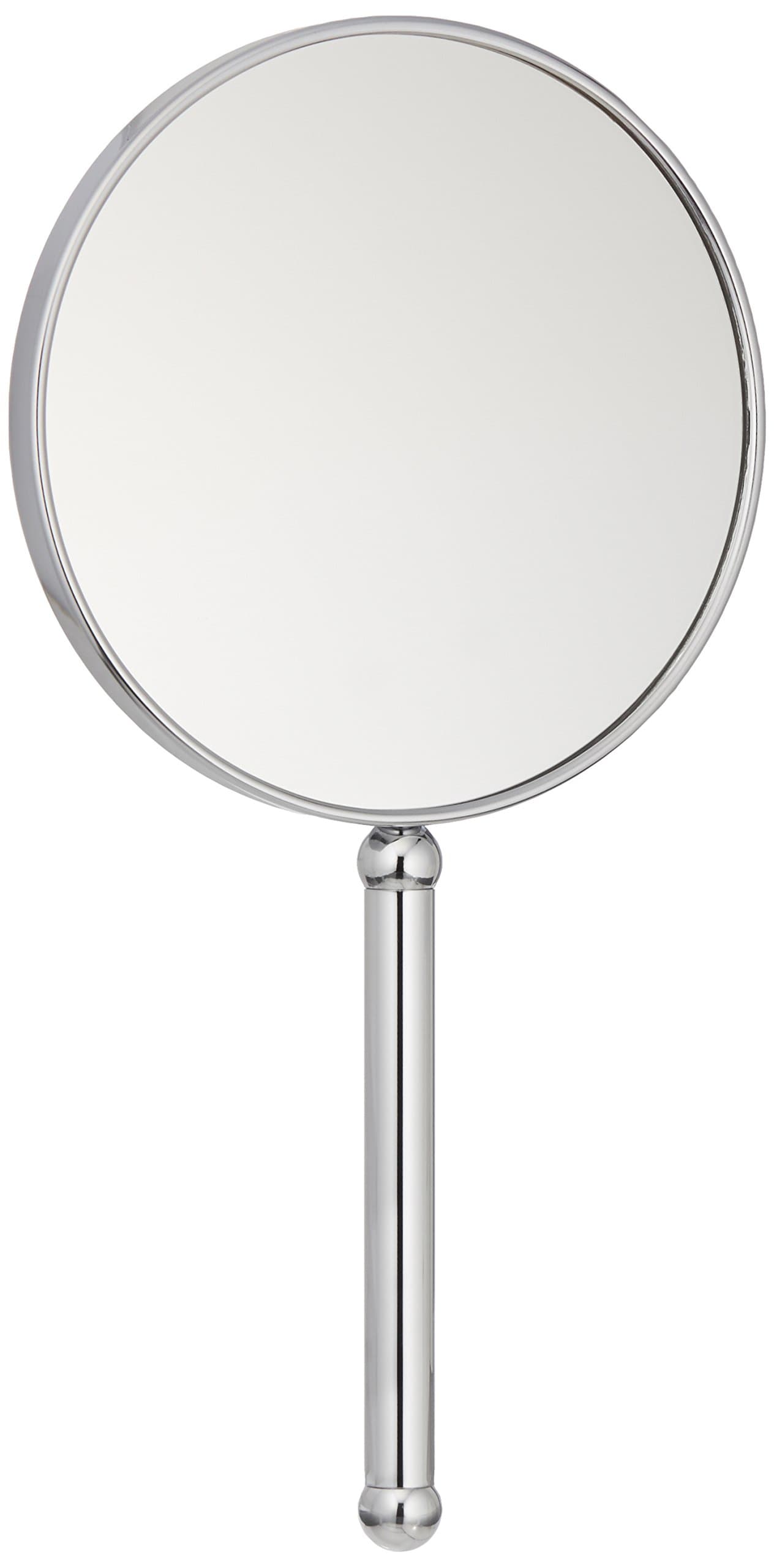 Frasco Mirrors Vanity Stand Double Sided Mirror, Chrome, 1.3 lb