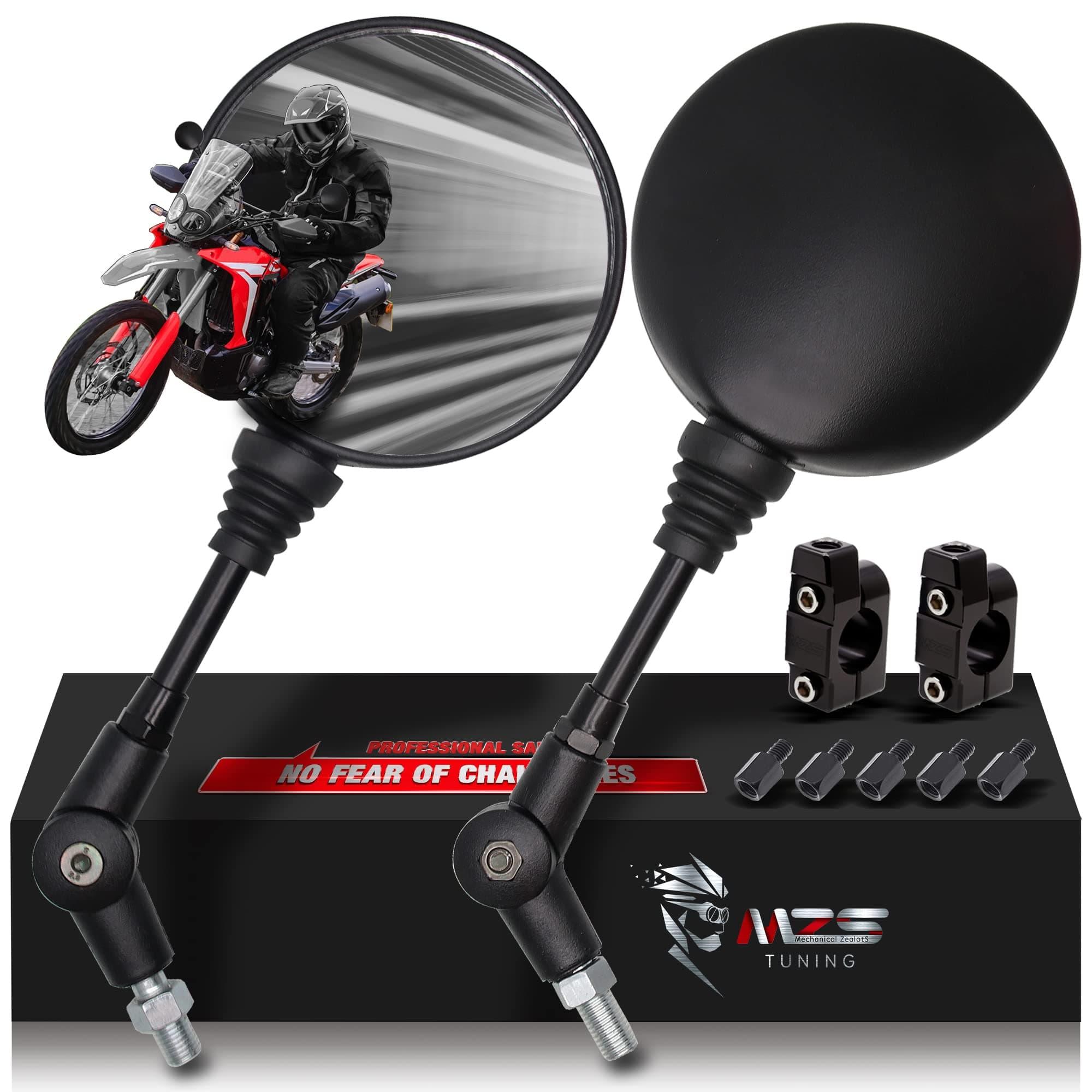 Foldable Motorcycle Mirrors