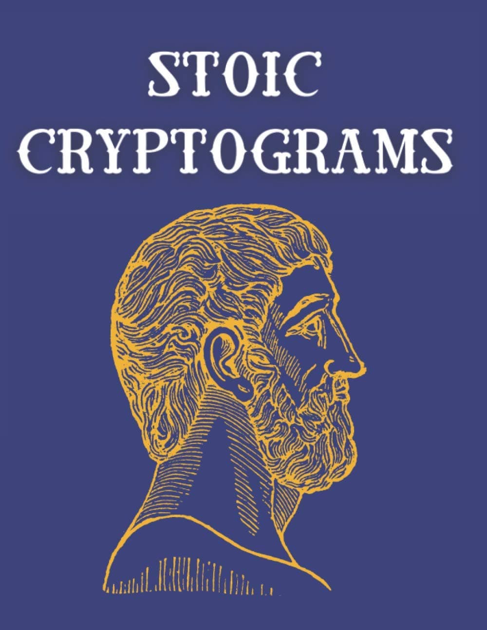 Stoic Cryptograms: Quotes Puzzle Book for Adults
