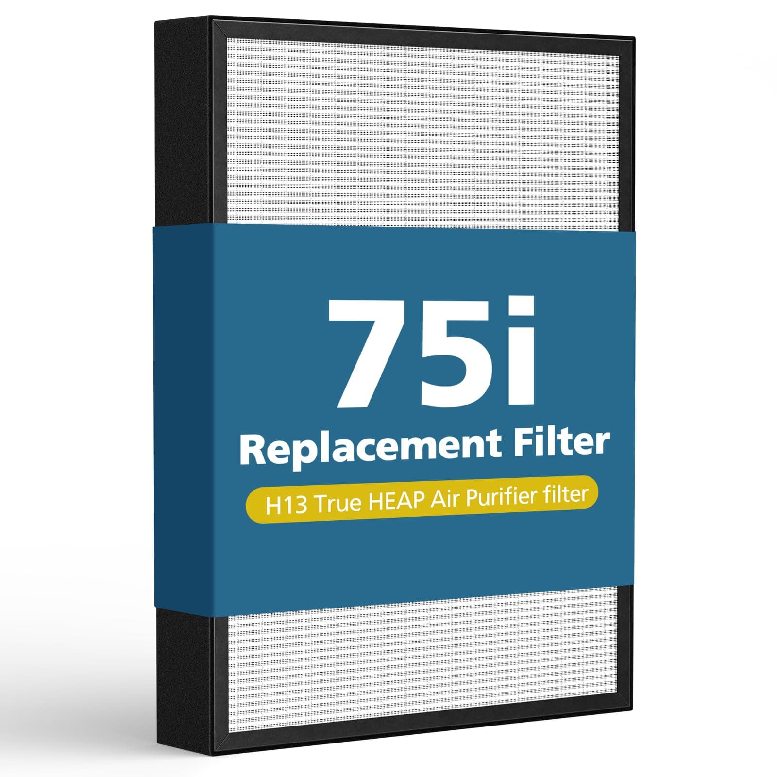 True HEPA 75i Replacement Filter Compatible with 75i A-ir Purif-ier, Compared to Part B7-Fresh, B7-MP-Pet, B7-Pure, True HEPA with Activated Carbon Filter