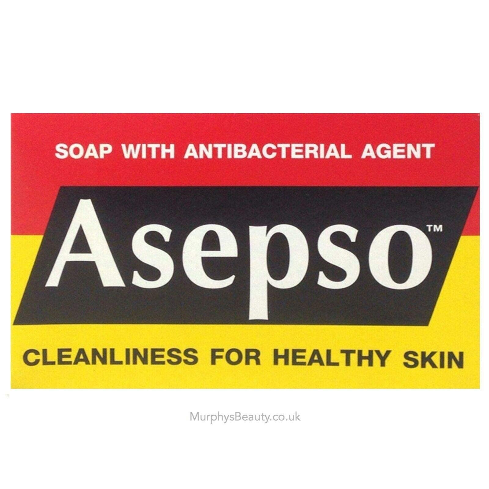 AsepsoSoap with Antibacterial Agent 80 grams