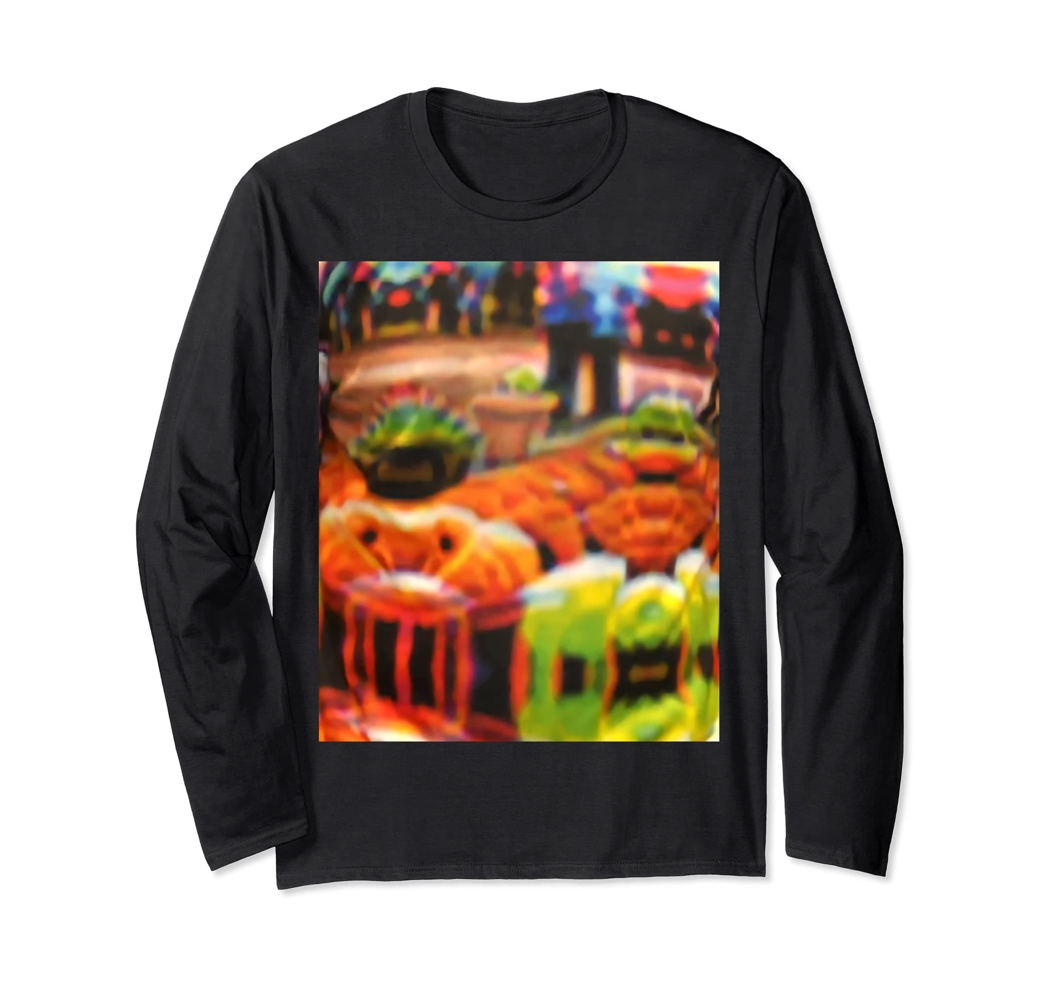 Invisibility Cloak Against AI Adversarial Pattern Attack Long Sleeve T-Shirt