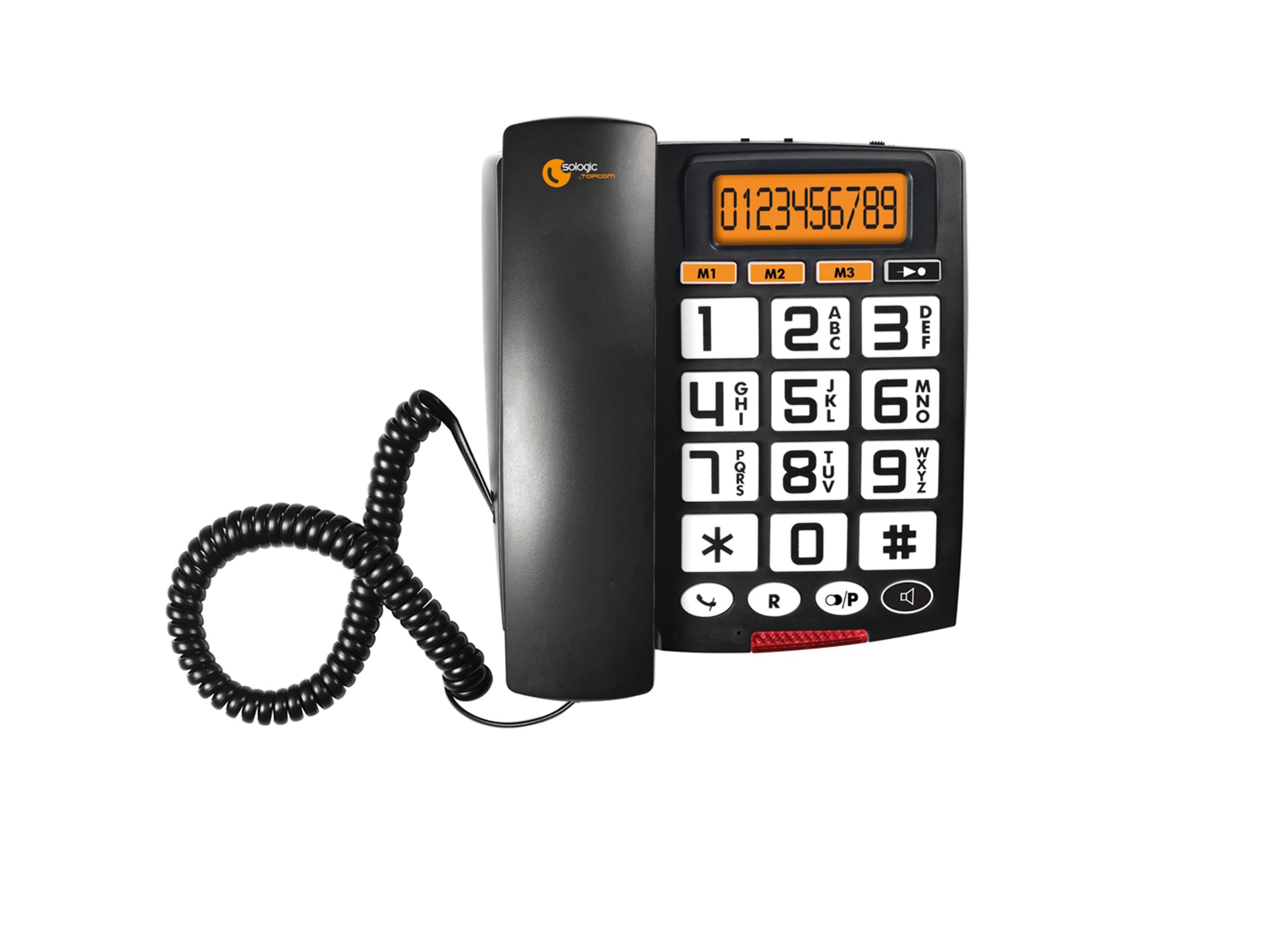 TS-6651 Telephone – With big buttons – Extra large display
