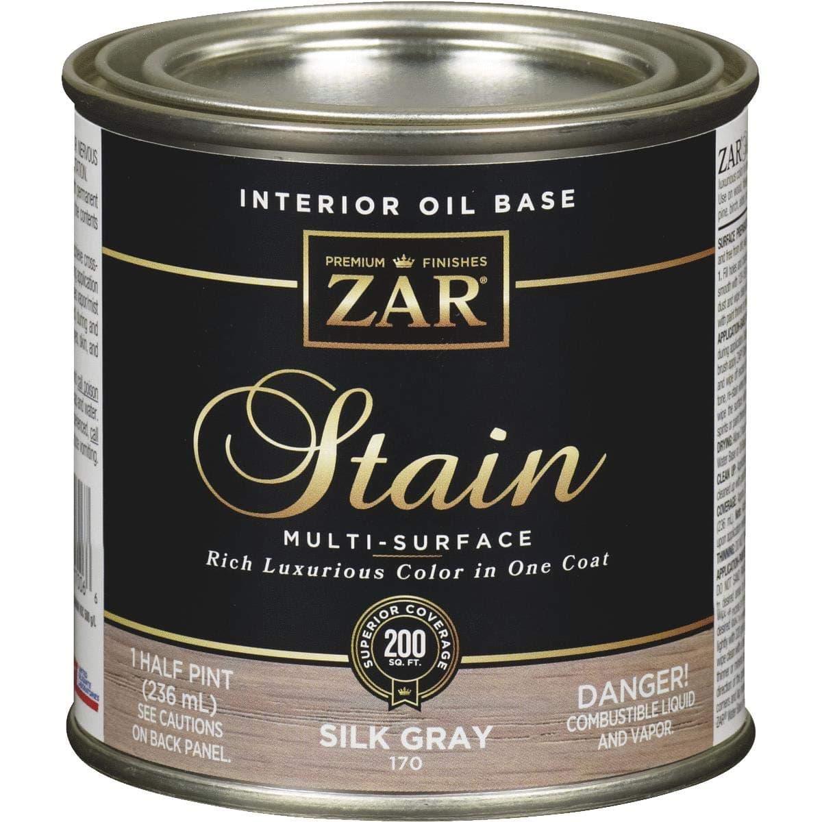 ZarSilk Gray Wood Stain