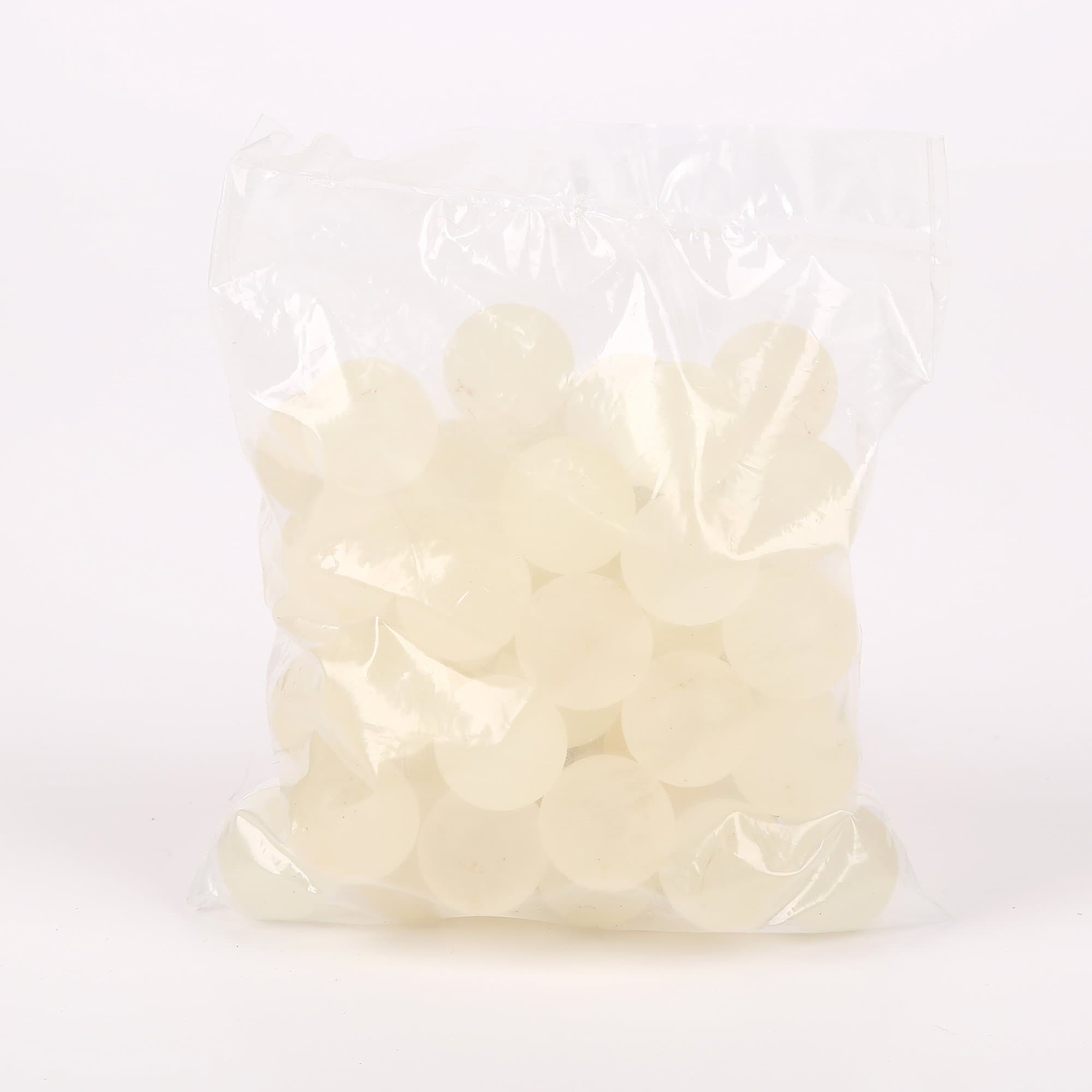 Fun Central 48 Pack – Mini Glow in The Dark Bouncy Balls (.75”) – Bulk Party Favors for Kids, Halloween, Birthday Prizes, Goodie Bag Fillers