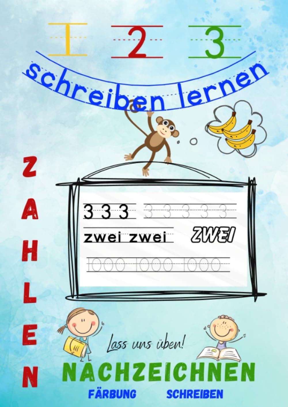 Zahlen Nachzeichnen: Lass uns üben!