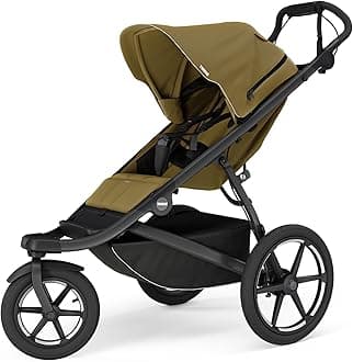 Thule Urban Glide 3 Jogging Stroller Nutria Green (Khaki)