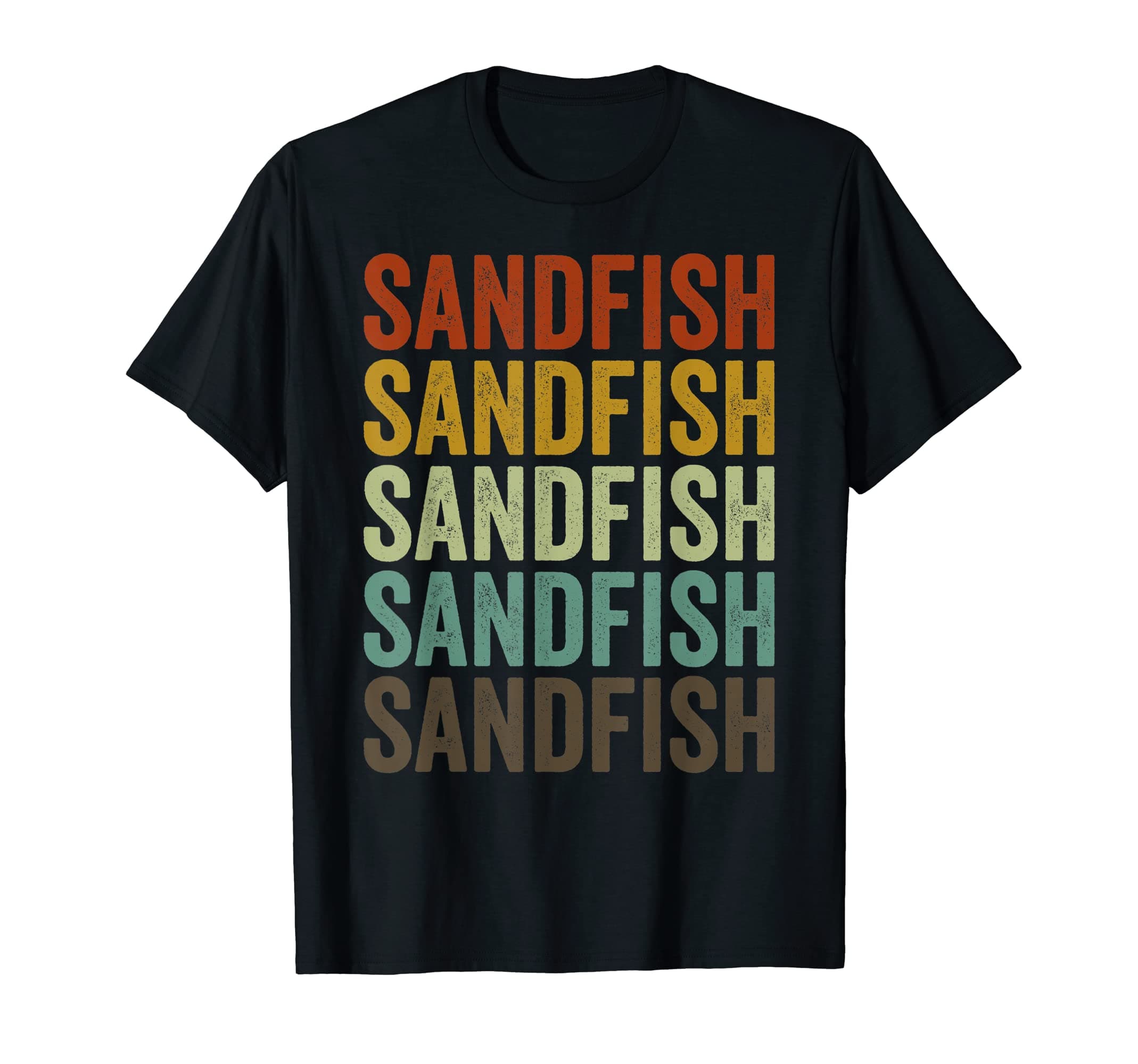 Sandfish Fish Retro T-Shirt