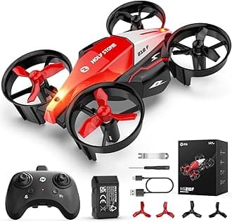 HS210F Mini Nano RC Drone for Kids Gift Portable Pocket Quadcopter with Altitude Hold, 3D Flips and Headless Mode, Race Drone with Light Easy to Fly for Beginners