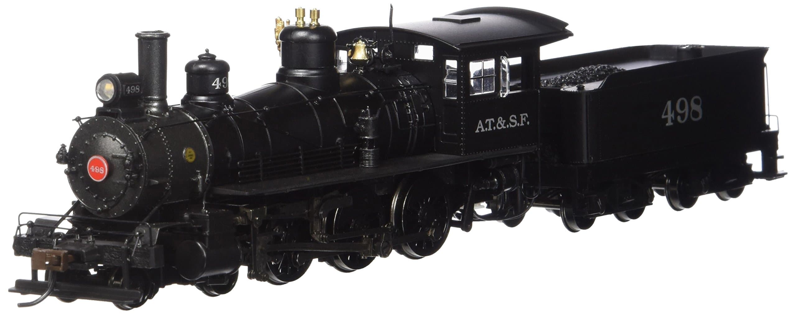 Bachmann Trains - Baldwin 52" Driver 4-6-0 DCC Sound Value Equipped Locomotive - SANTA FE #498 - HO Scale