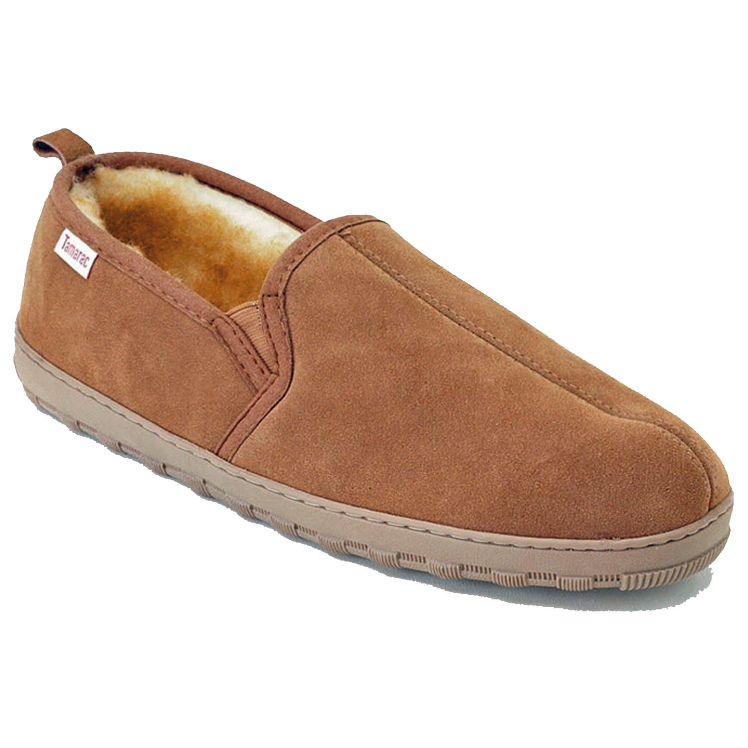 Tamarac Slip On Lined Slipper Tan 10W