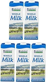 5 x 1L UHT Whole Mik Long Life