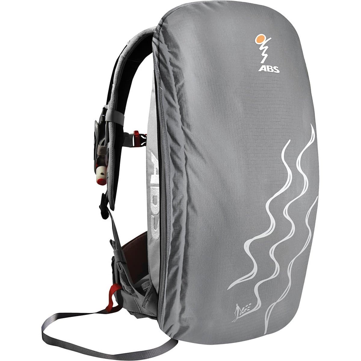 ABS Avalanche Rescue Devices Vario Base Unit Limited Silver Edition Pack Silver, S