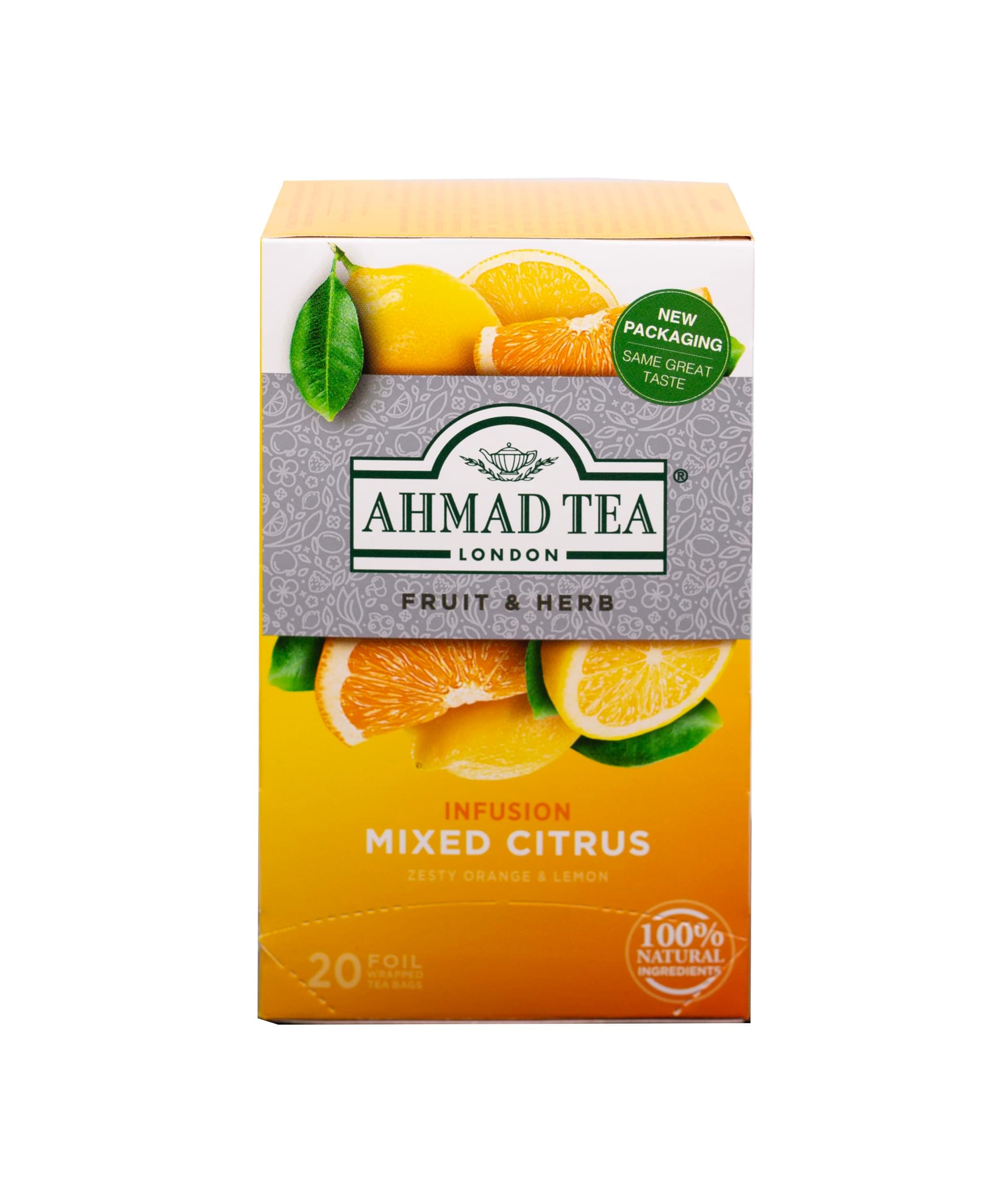 Mixed Citrus Fruit & Herbal Infusion - 20 Teabags