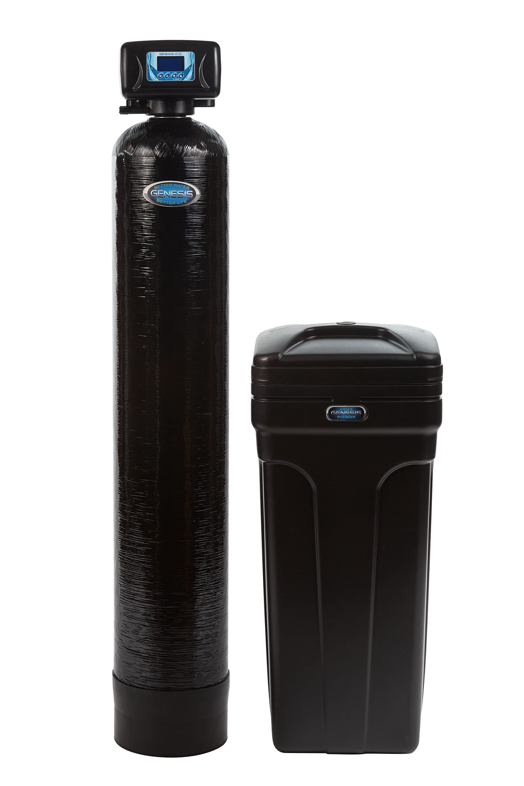 Genesis 2 High Efficiency 80,000 Grain Water Softener, Up Flow, On Demand, Digital Metered