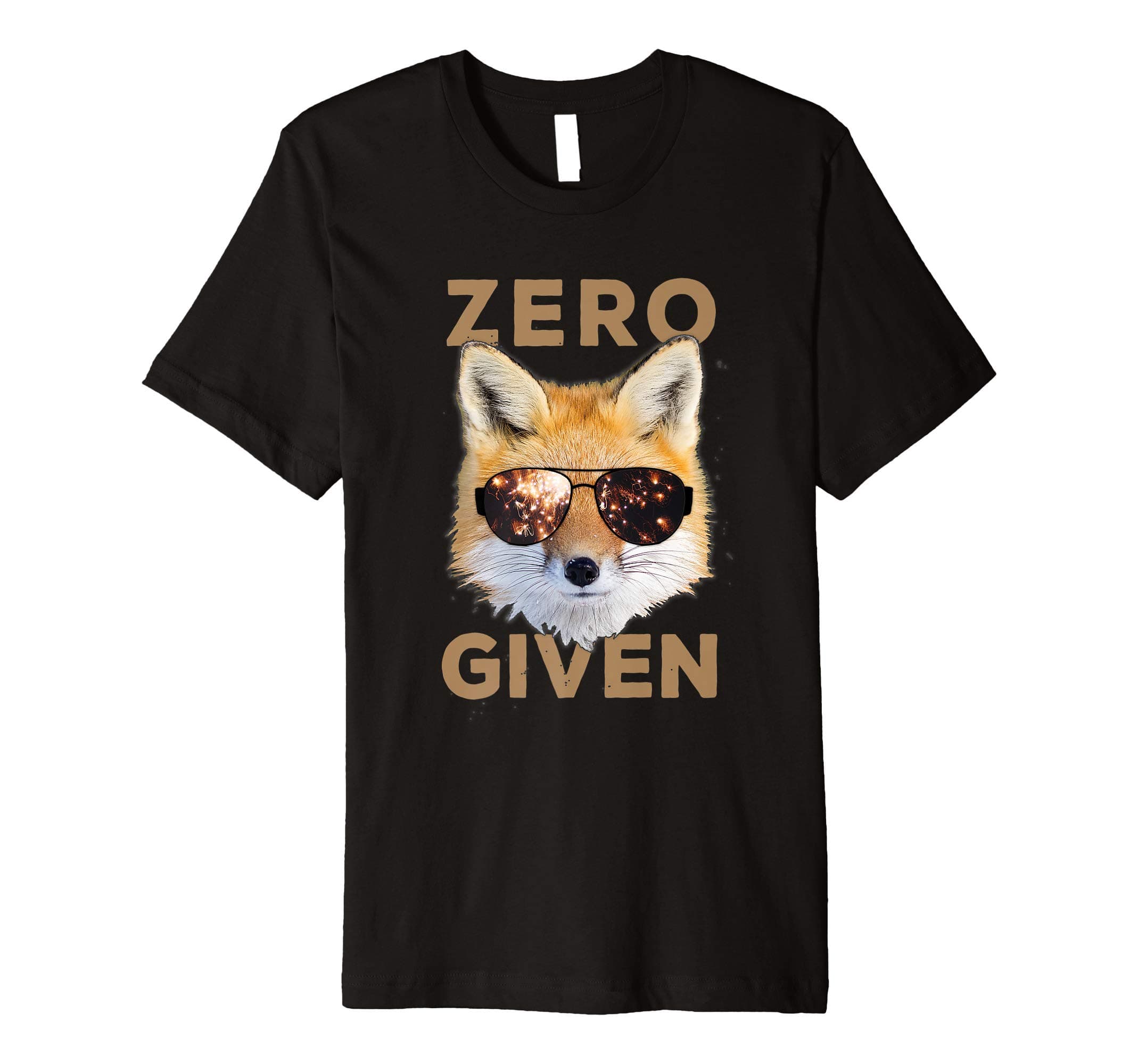 Zero Fox Given shirt - Funny Pun T-shirt [Premium]