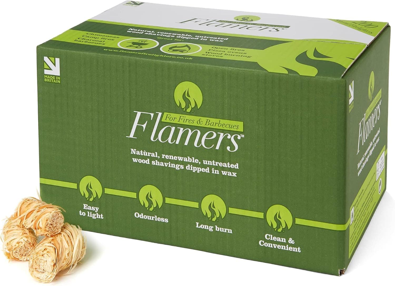 Flamers Natural Firelighters