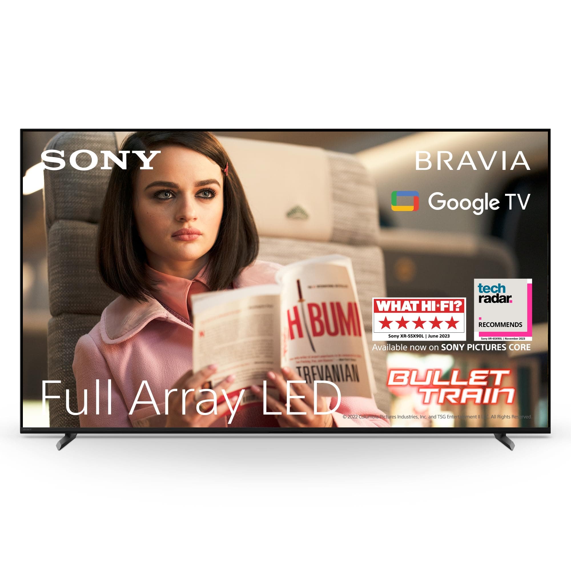 BRAVIA XR, XR-75X90L, 75 Inch, Full Array LED, Smart TV, 4K HDR, Google TV, ECO PACK, BRAVIA CORE, Perfect for PlayStation5, Aluminium Seamless Edge Design, 5 Year Warranty