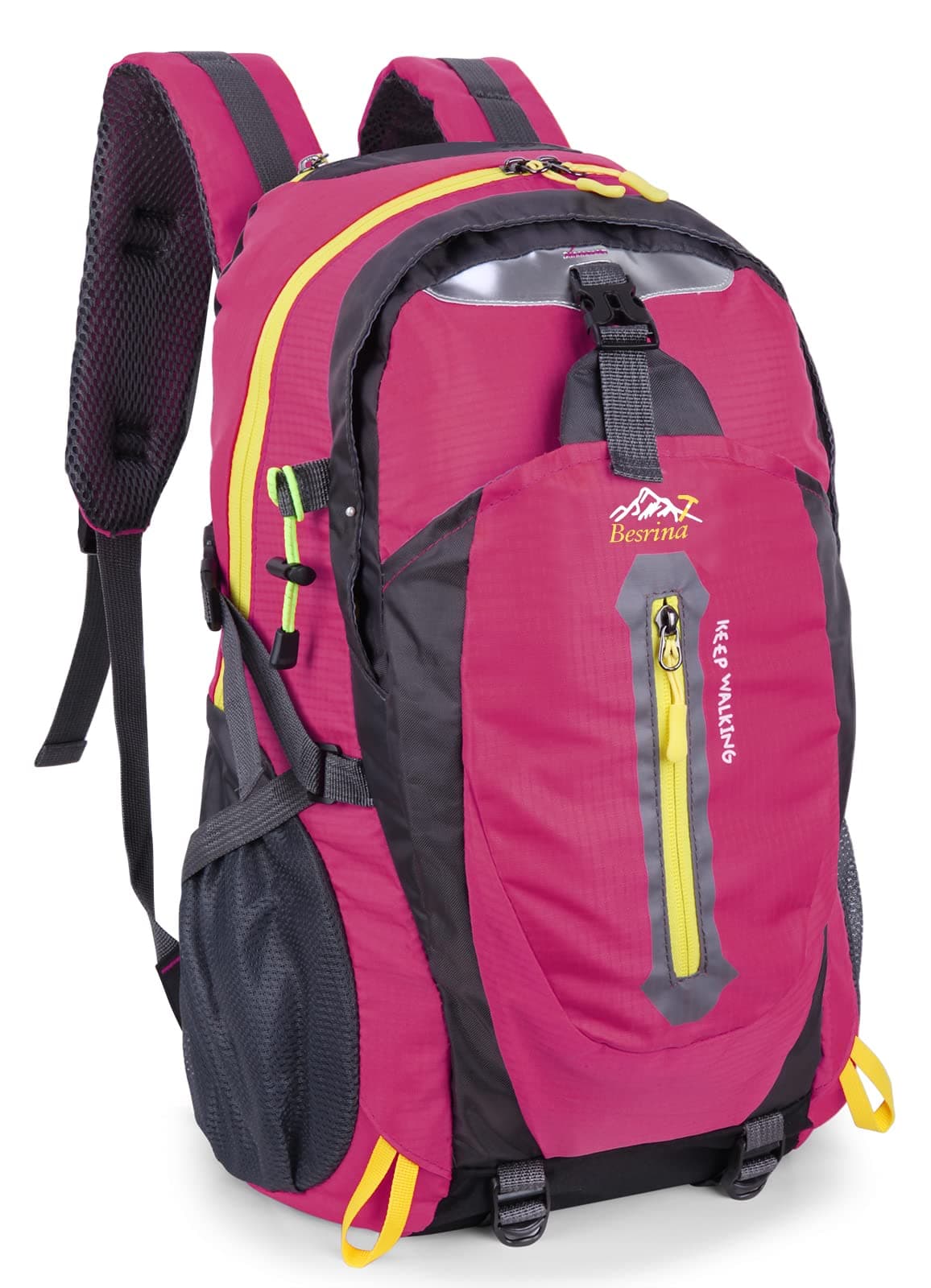 40L Lightweight Hiking Backpack, Multi-functional Water-resistant Casual Camping Trekking Rucksack for Cycling Travel Climbing Mountaineer Outdoor Sport