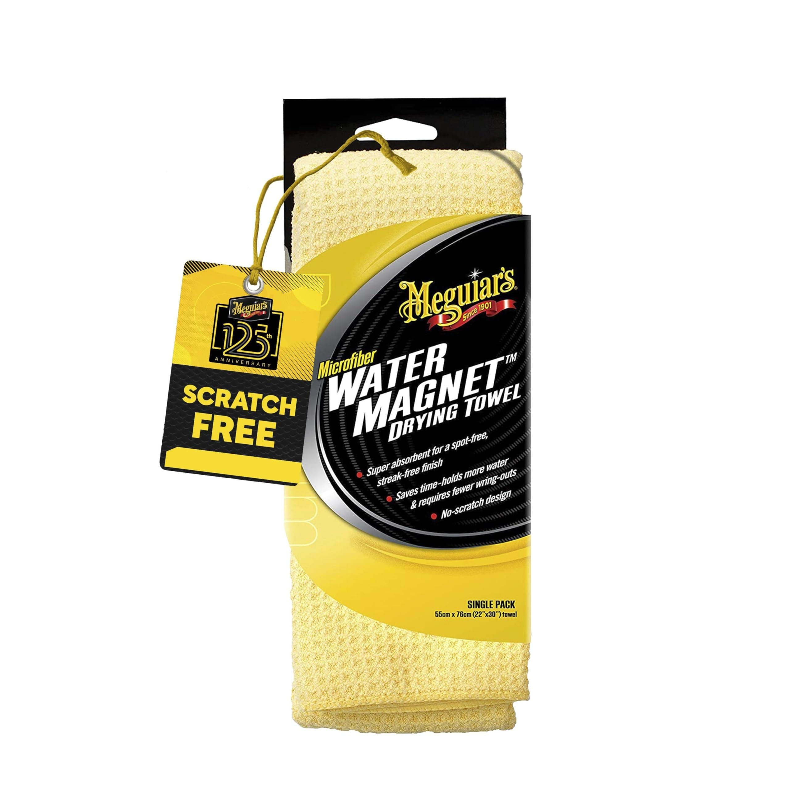 Water Magnet Microfiber Drying Towel - Premium Quality, Scratch-Free, and Ultra Absorbent Drying Towel Makes the Perfect Holiday Gift