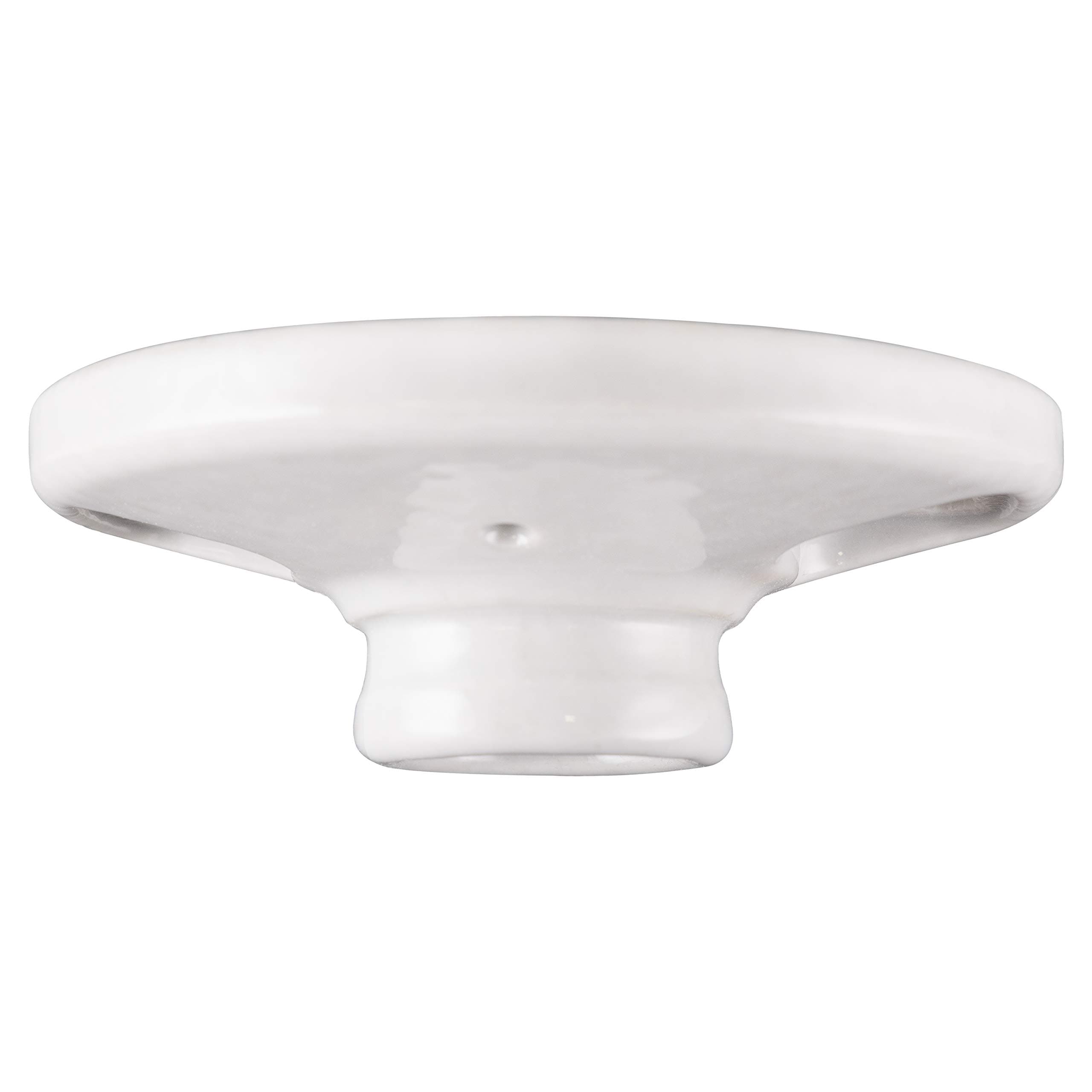 UltraPro Porcelain Lampholder, Medium Base, Indoor Lighting, Mount on 3-1/4†or 4†Box, UL Listed, White, 18304