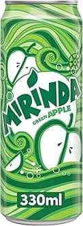 Green Apple, Carbonated Soft Drink, Can, 330 ml