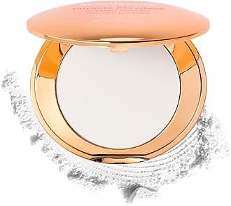Miracle Flawless Pressed Powder - Translucent - Compact Setting Powder with Rose Flower Extract and Sweet Almond Oil - Helps Finish and Refine the Look of Makeup