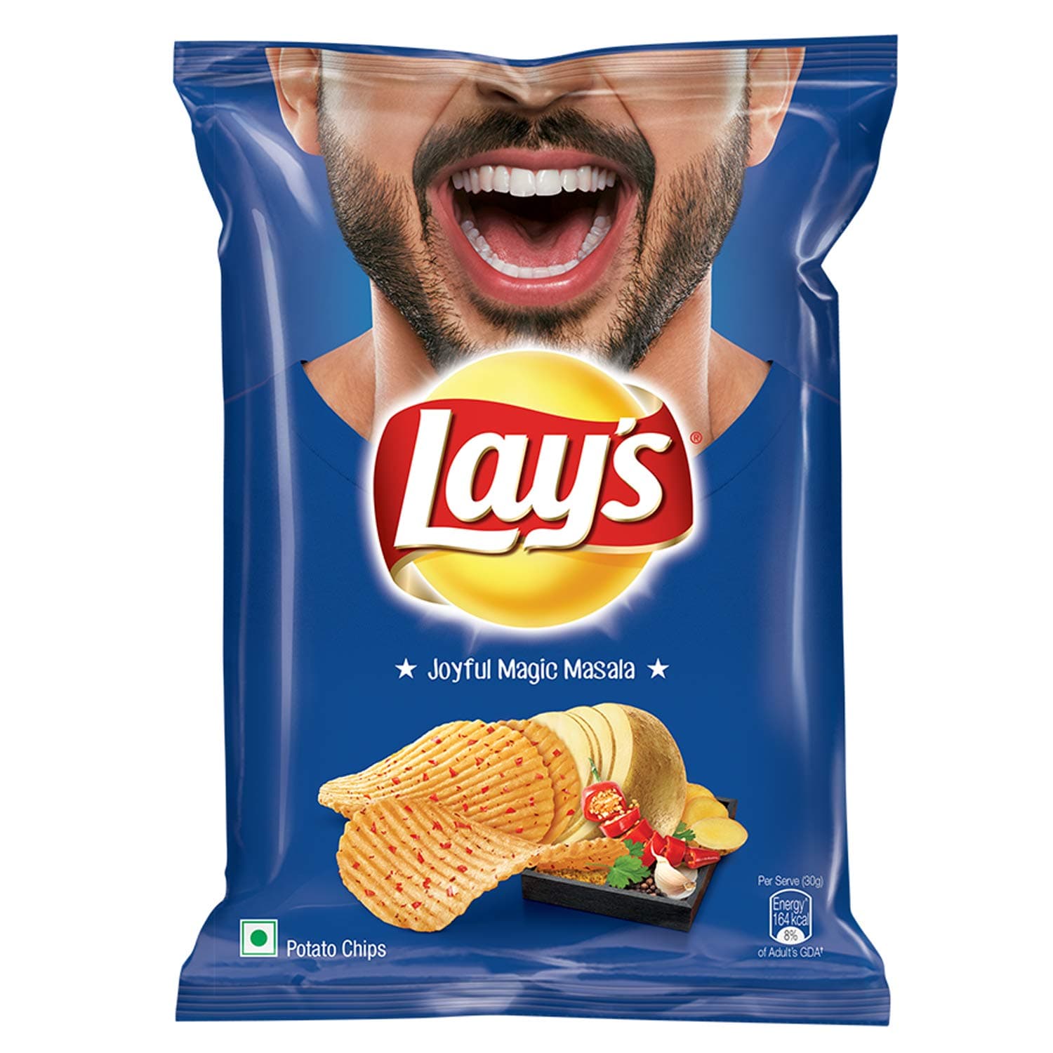 Lay's Potato Chips - India's Magic Masala Pouch, 90 Gram