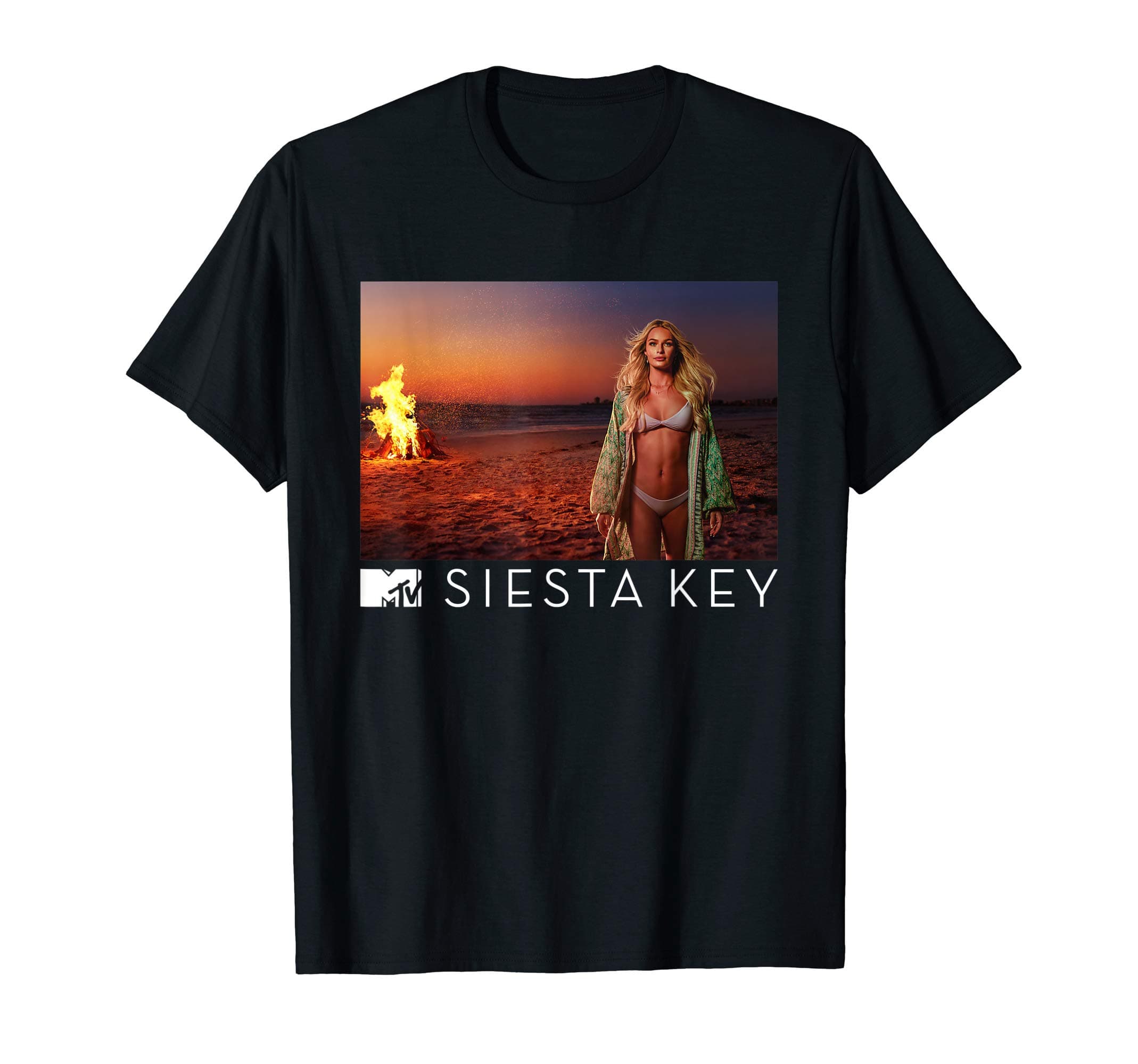 SIESTA KEY FIRE SUNSET BEACH T-Shirt