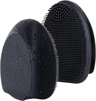 Silicone Face Scrubber,Soft Face Cleansing Brush,Face Pore Blackhead Remover Exfoliator for Face Nose Deep Cleansing Massage Makeup Removal for All Kinds of Skin Care Men Women