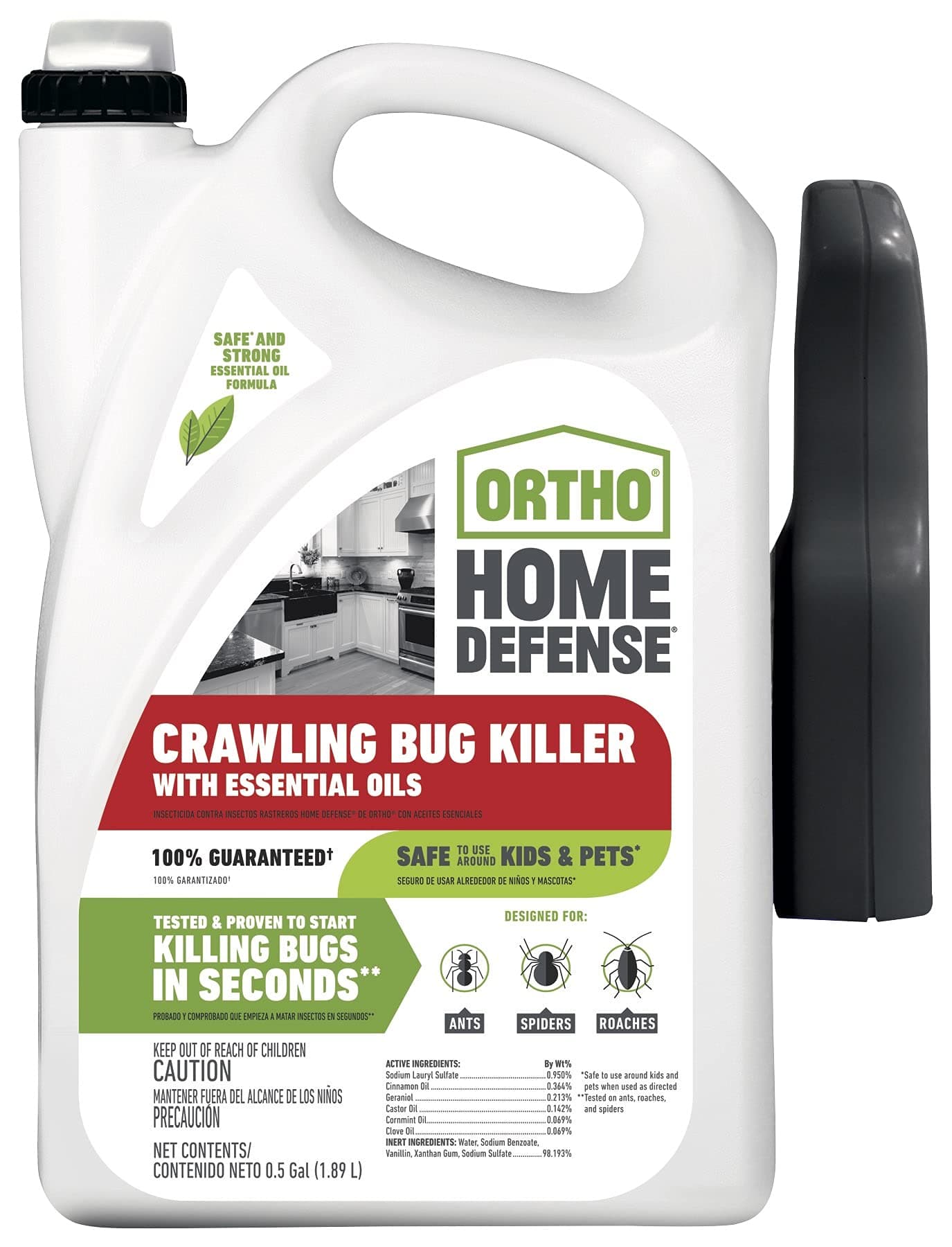 Ortho Home Defense Crawling Bug Killer with Essential Oils .5 gal.