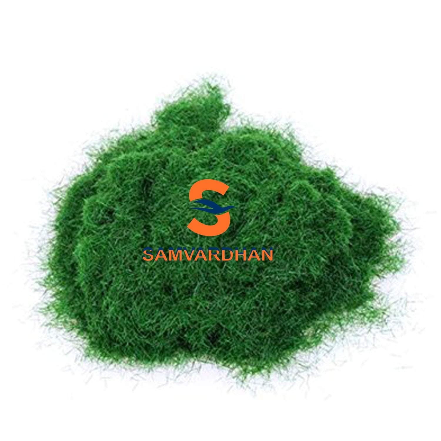 SAMVARDHAN Artificial Grass Powder for Craft Decor Micro Landscape Decoration & Building Model Material,30g