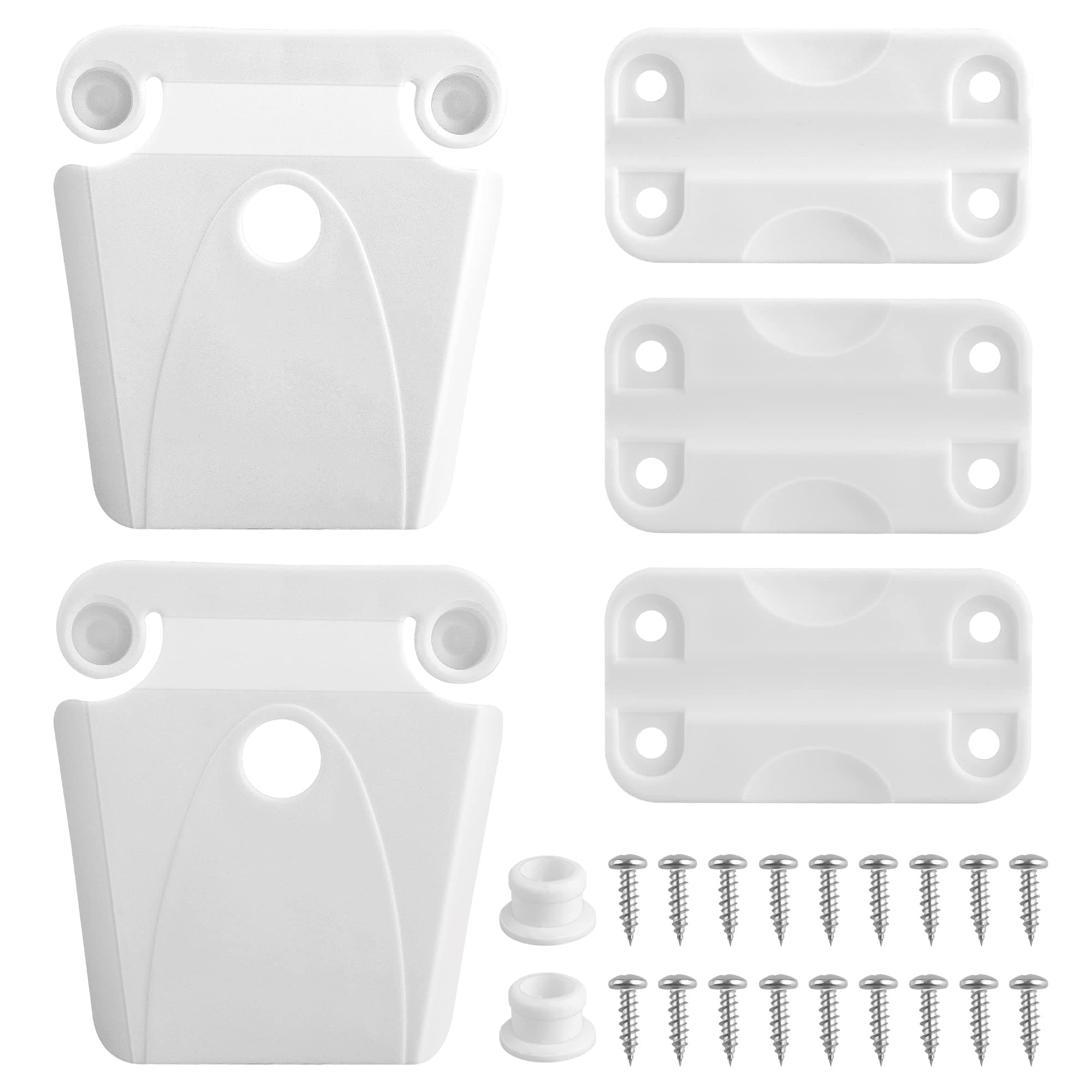 Cooler Hinge and Latch Set, High Strength Cooler Latch Replacement Parts.