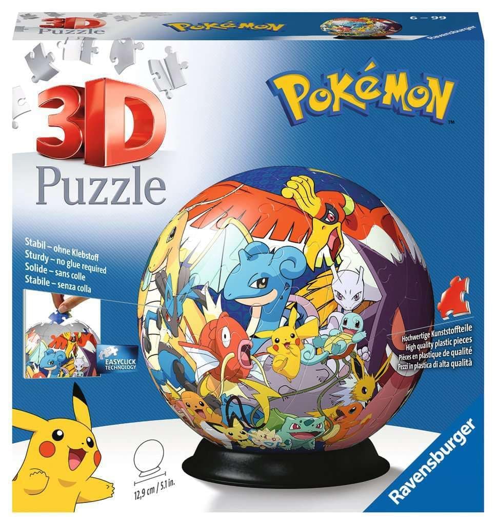 Ravensburger 3D Puzzle Pokemon - 72 Pieces, 11785