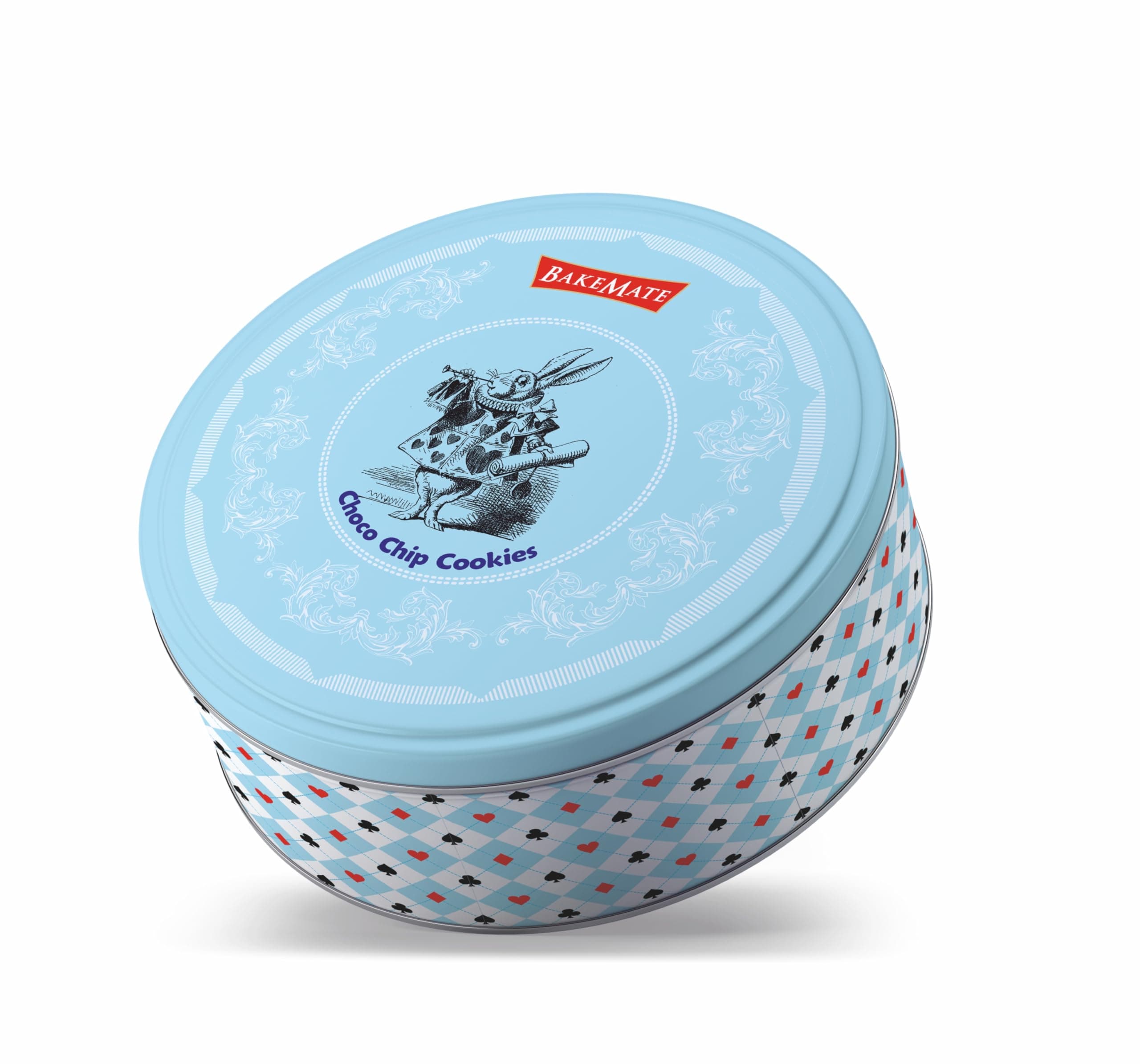 Choco Chip Cookies Tin – Chocolate Chip Biscuits, 340g | Festive Gift Pack for All Occasions