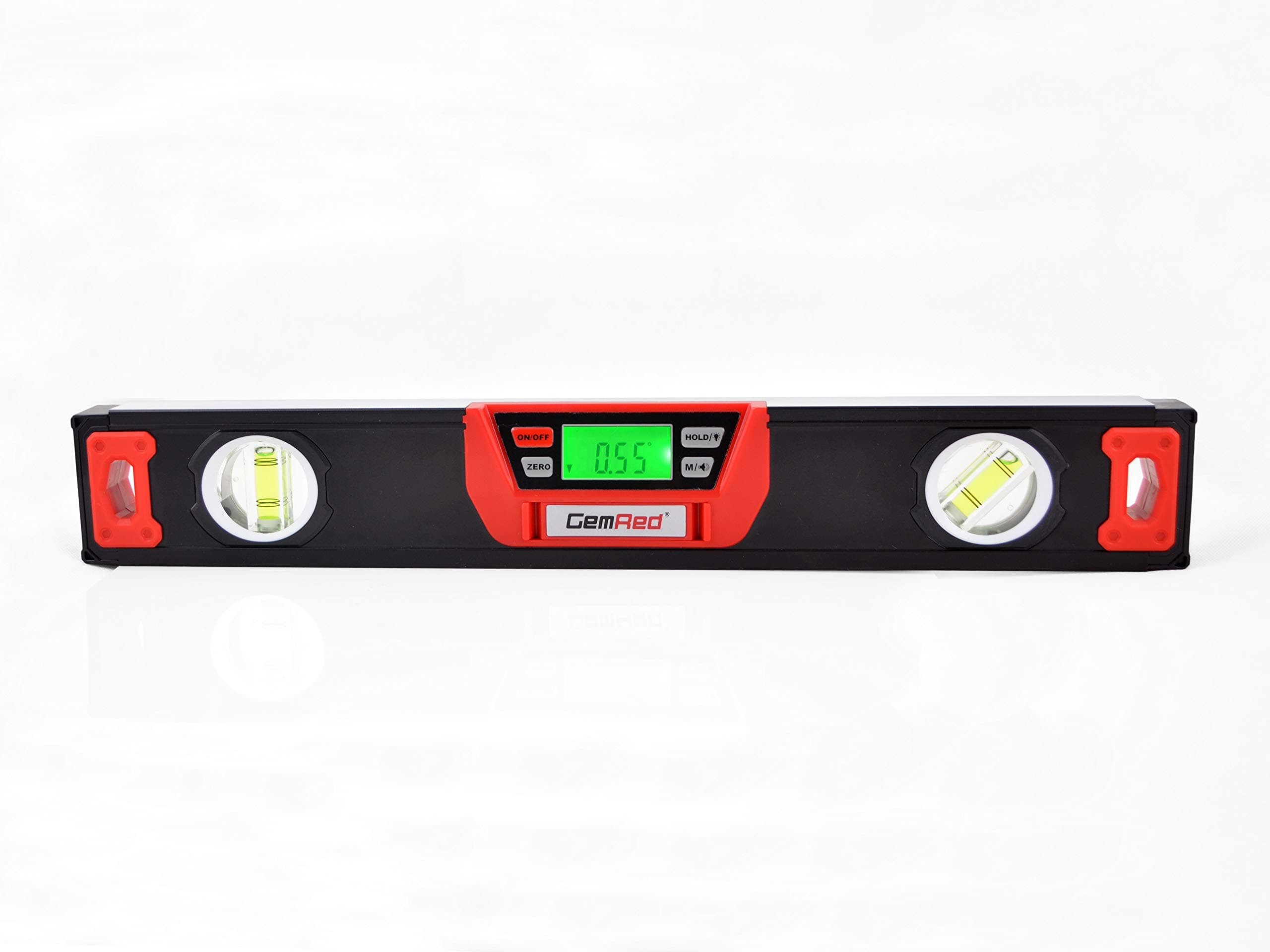 GemRed Box Beam Digital Level Angle Slope Measure(YD-I Level with Magnets 400mm)
