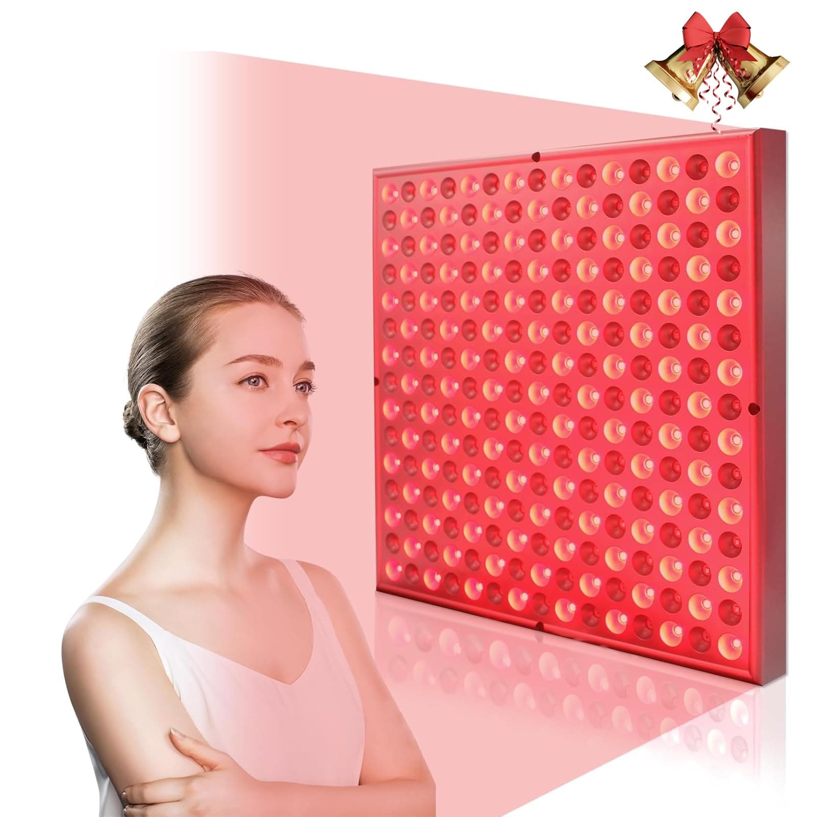 Red&Infrared Light Panel for Full Body,LED Red 660nm and Near Infrared 850nm Light Combo