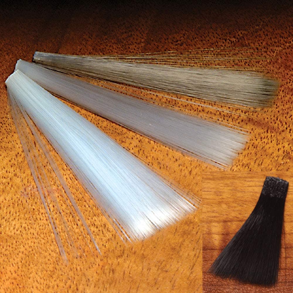 Hareline Dubbin Inc (One Size, Dark Dun) - Mayfly Tails
