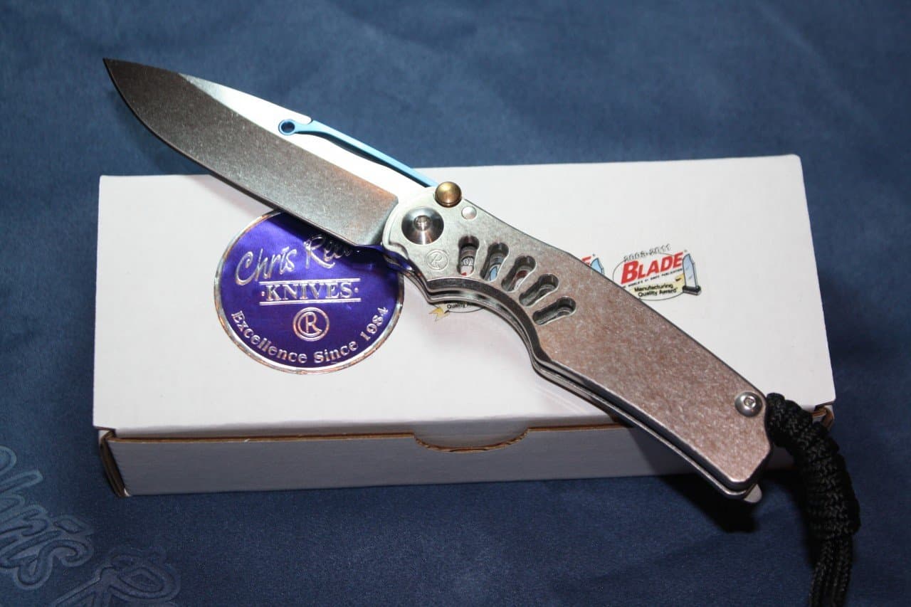 TiLock Titanium Handle Folding Knife