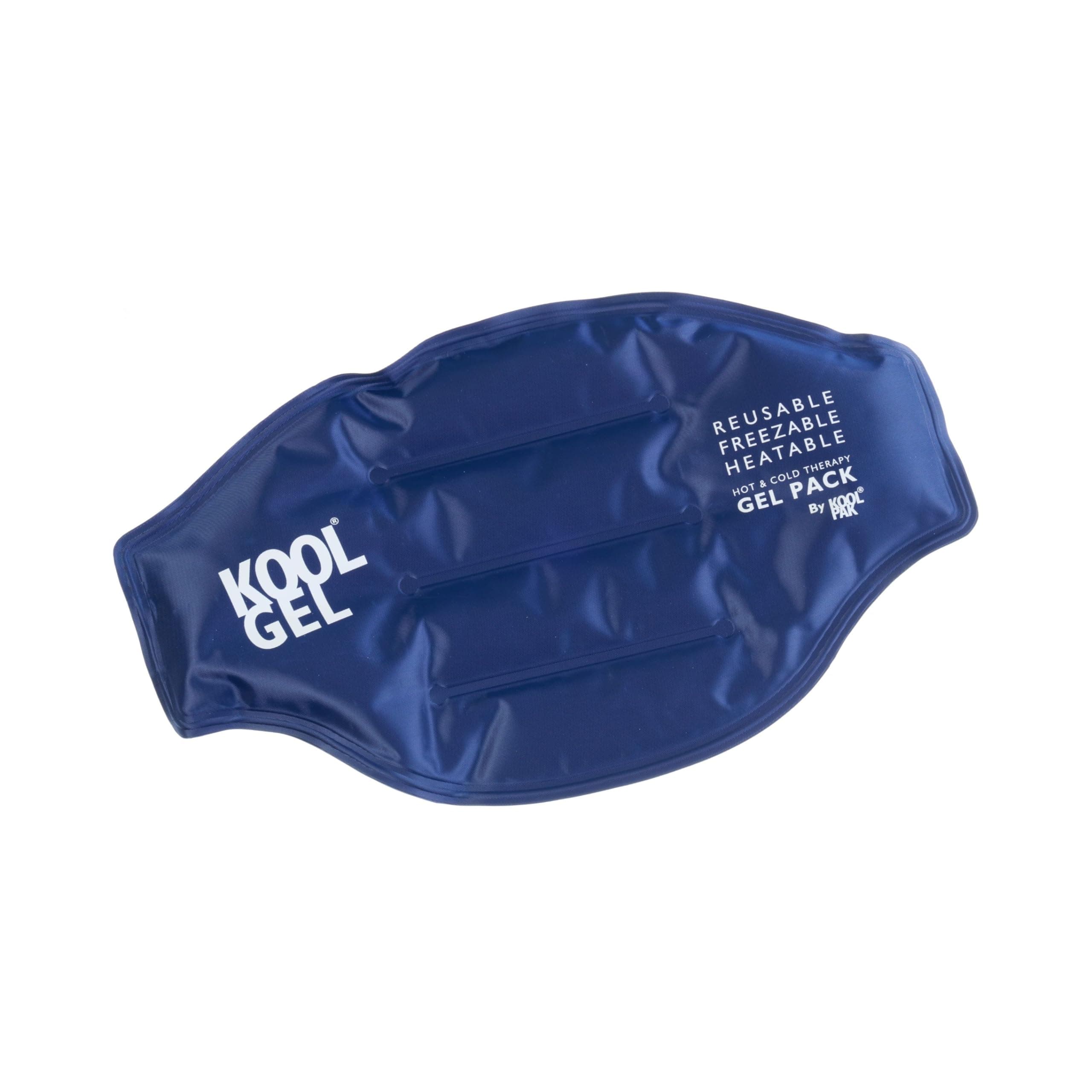 Hot & Cold Pack - 19.5 x 32cm - Back Reusable Gel Cold Packs for First Aid, Sports Injuries, Pain Relief and Cold Therapy