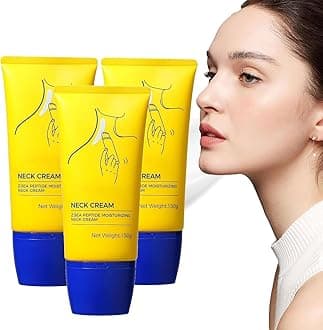 Z Sea Neck Cream, Z Sea Neck Firming Cream, Z:SEA ne-ck cream with Roller, z sea ne-ck cream Peptide Moisturizing neck cream, Tighten and Lift neck cream, Firm and Lift Sagging Skin (3PCS, 150g)