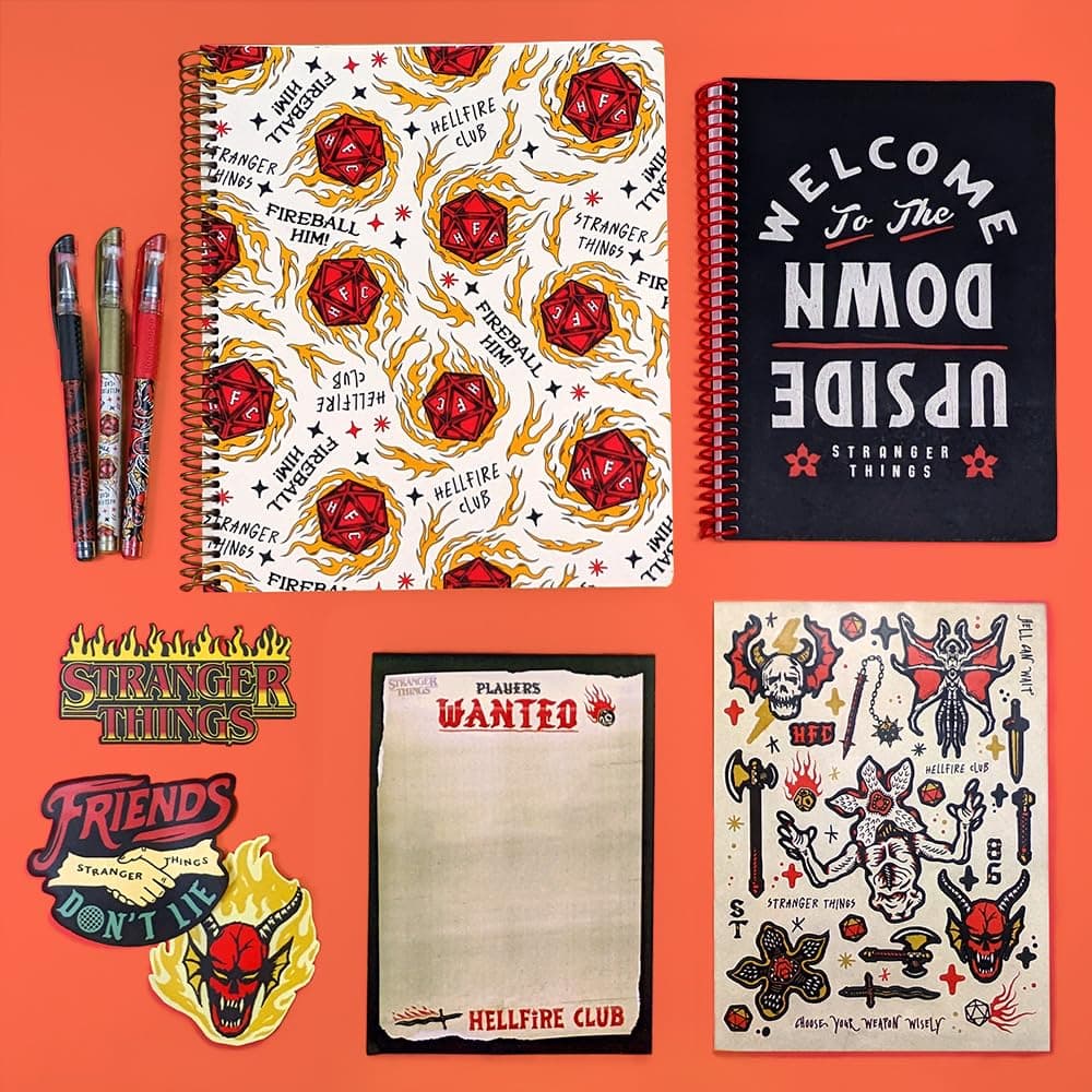 WeVeel Netflix Stationery Bundle Pack - Hellfire Club