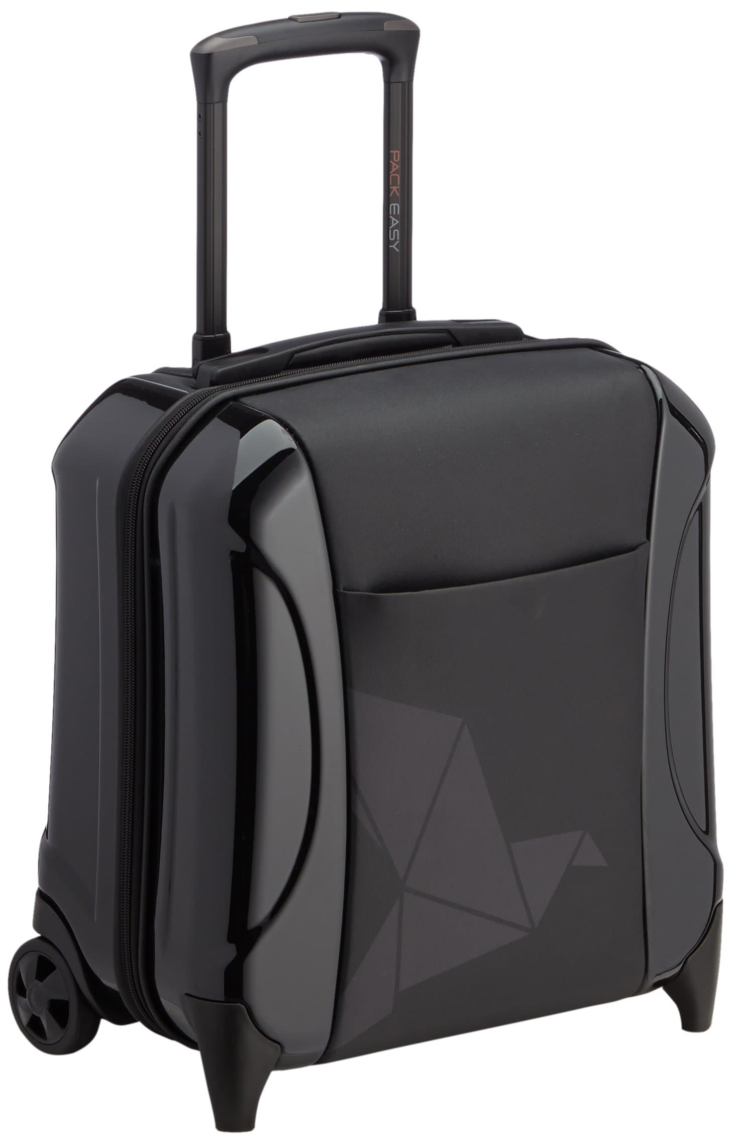 Pack Easy Suitcase, Biarritz Business-trolley 2 wheels Polycarbonat & Polyester 41 Cm 27 L, black