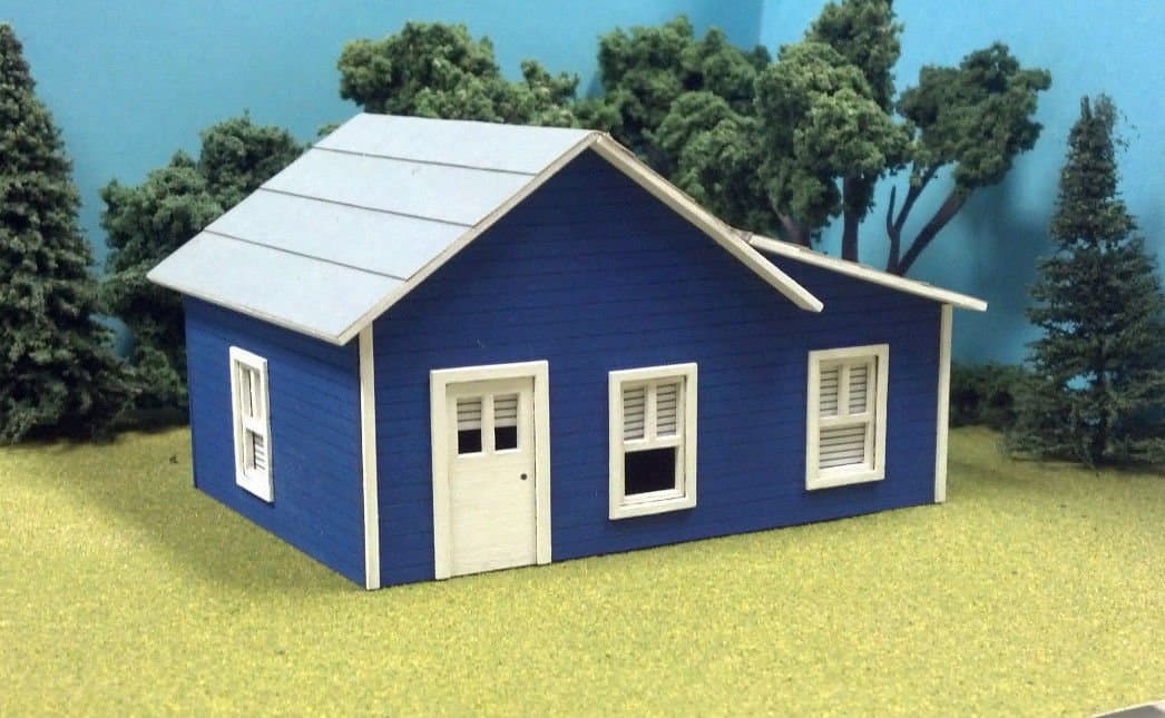 Train Time LaserN Scale Coal Company House Kit