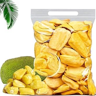 jackfruit snacks 5.6ounce/160g， Gluten free,， dried fruit no sugar added， Vegan， It will make you feel full.