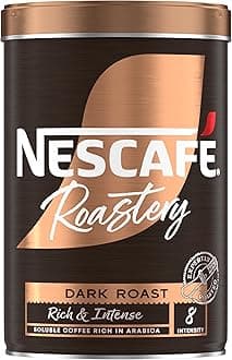 NESCAFÉ Roastery Dark Gold Blend Roast Premium Instant Coffee, Bold Intense Arabica and Robusta Coffee, 95g