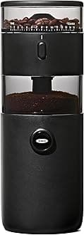 8720800 Compact Conical Burr Grinder, Plastic, Black